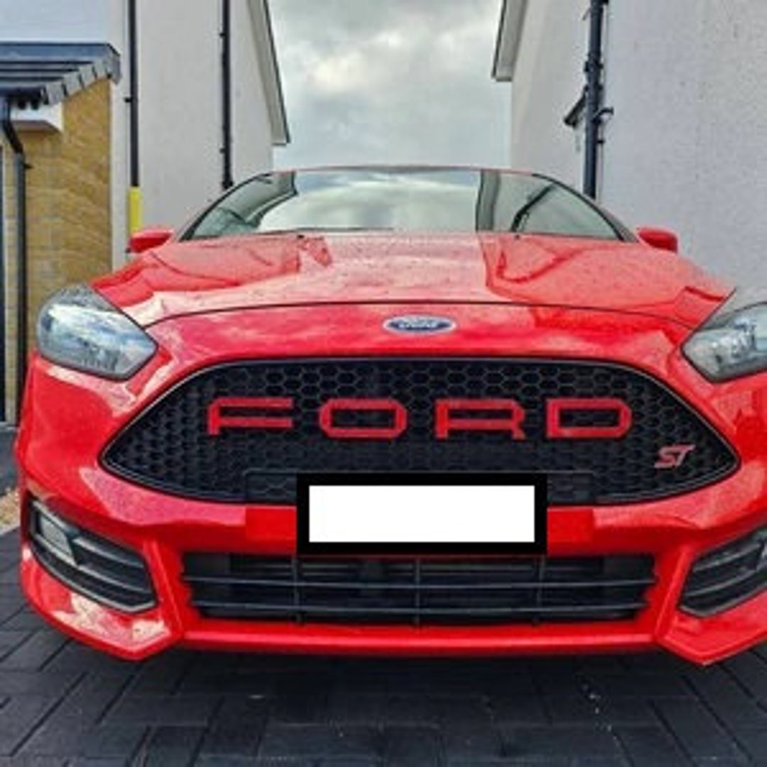 FORD Raptor Grill Letters Kit Ford Fiesta St/mk 2 /focus ST 3D Printed ...