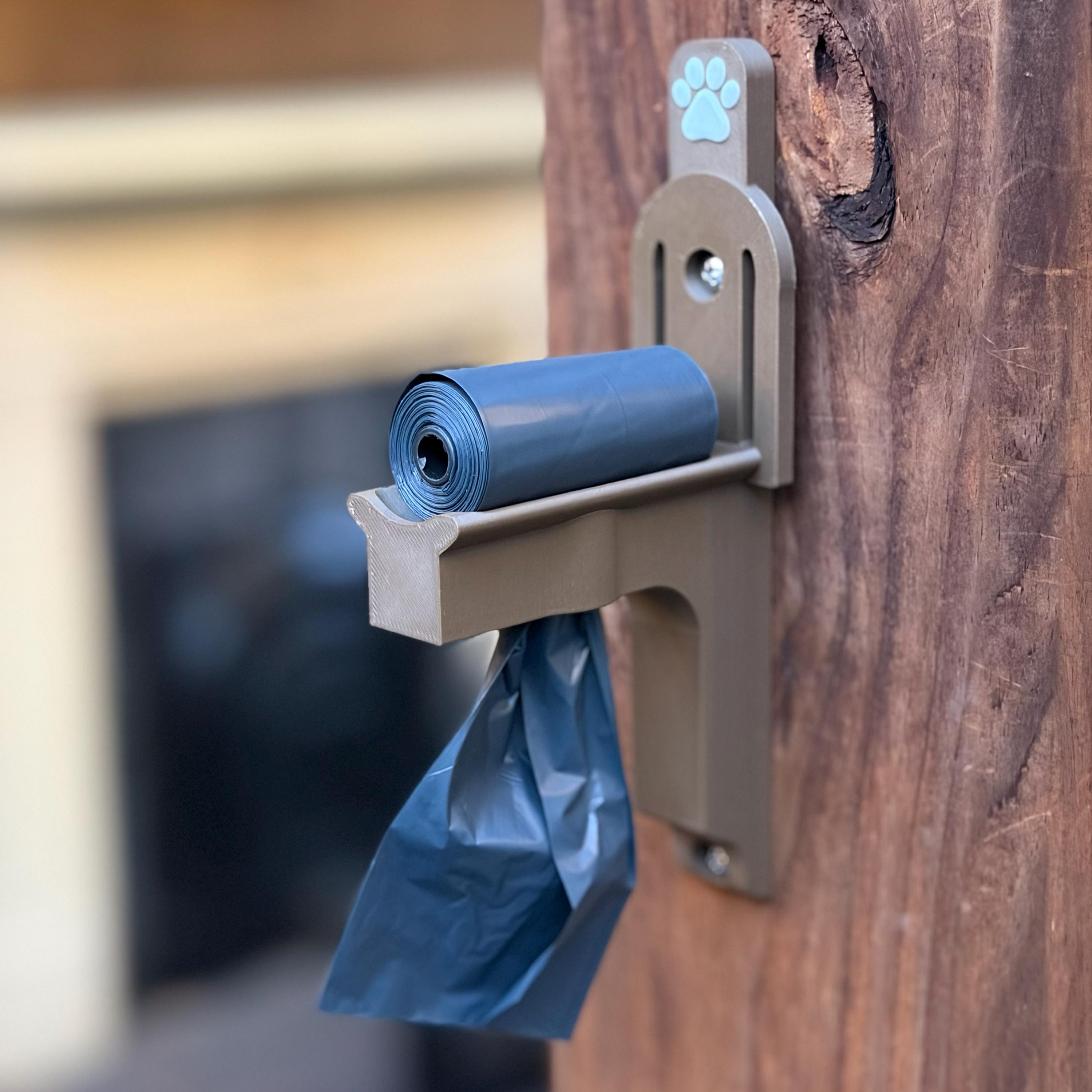 The P.O.O. Box - Wall Mounted Mailbox Dog Waste Bag Dispenser | Screw ...