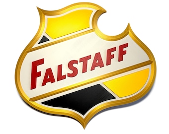 Falstaff Beer Plaque | 3D Raised Layer Retro Bar Sign | Made in USA