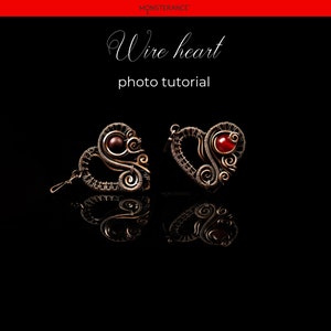 DIY Wire Wrapping Heart Hanger Sieraden Tutorial, eenvoudige stapsgewijze handleiding, perfect cadeau voor uw dierbaren op Valentijnsdag!