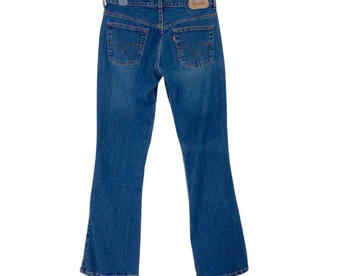 Levis 515 Boot Cut Jeans Womens Size 6 Vintage Y2K Levi’s Bootcut Nouveau Denim