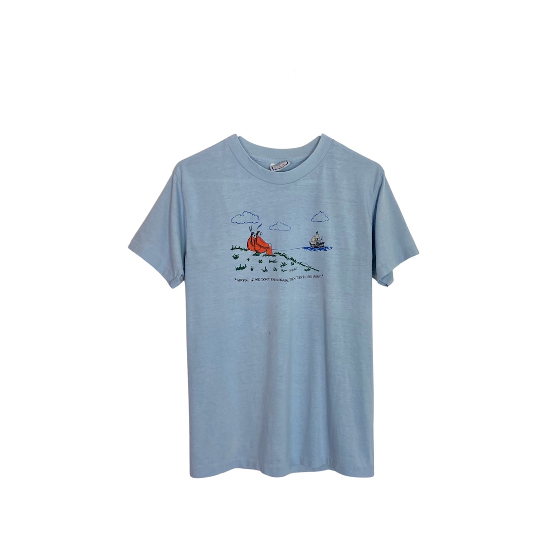 90s古着　ヴィンテージ　Tシャツ　漫画家　Don Bousquet イラスト 90s古着 ヴィンテージ Tシャツ 漫画家 Don Bousquet イラスト