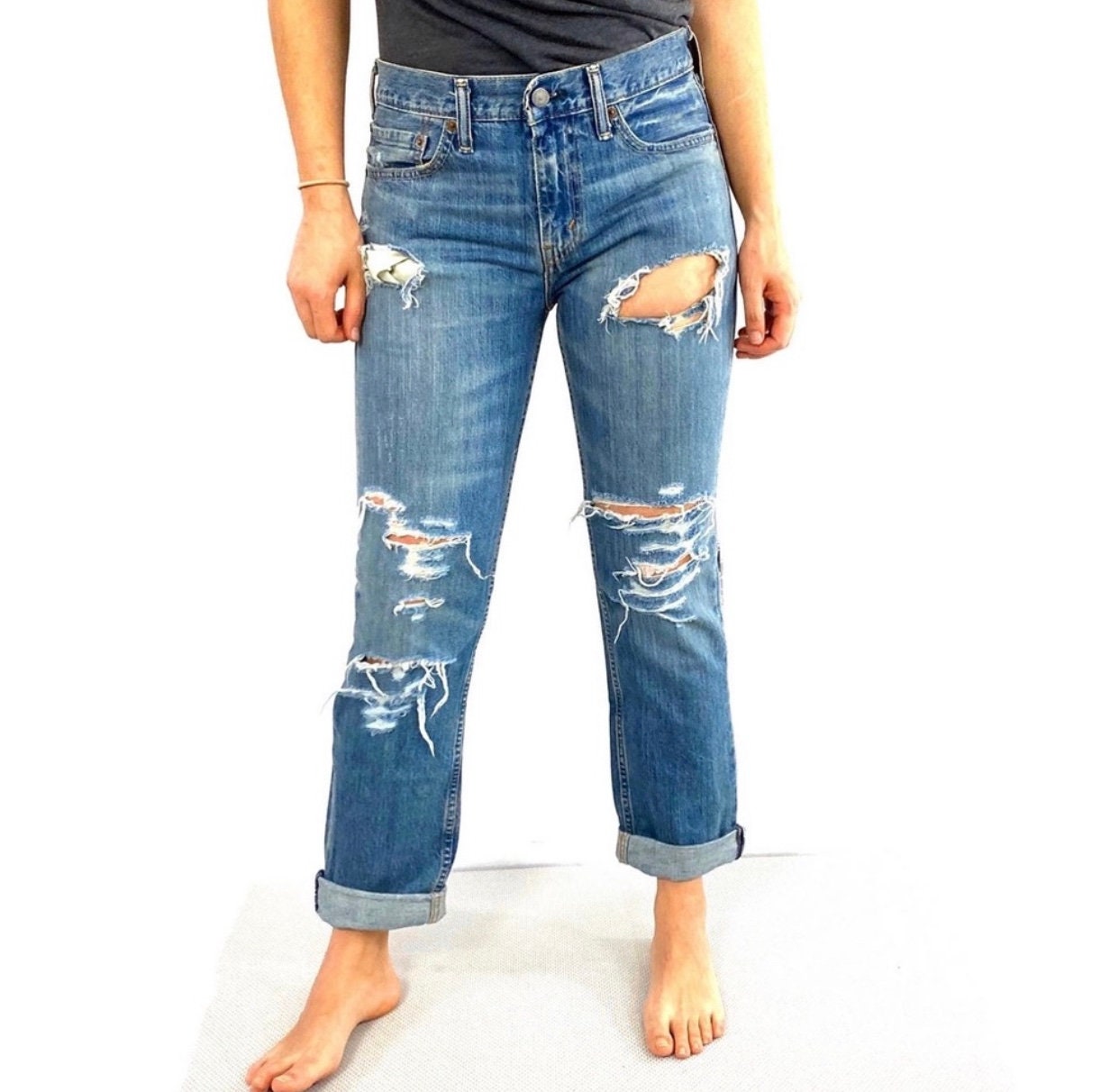 levi's 511 distressed