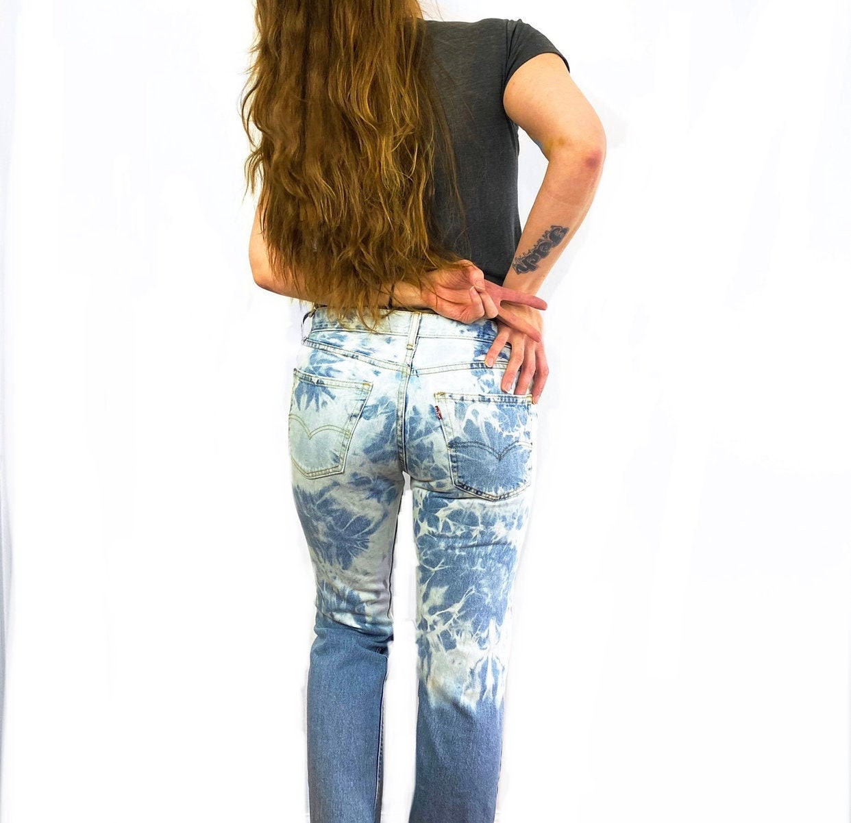 custom size levi jeans