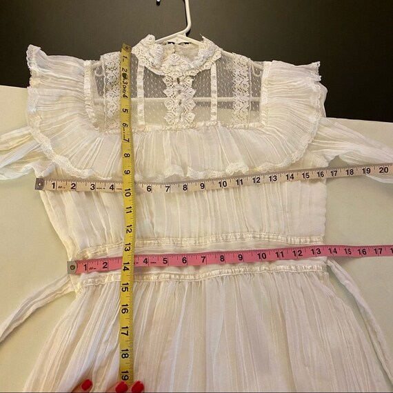 Gunne Sax Vintage 70s RARE Cottagecore Lace Ruffled B… - Gem