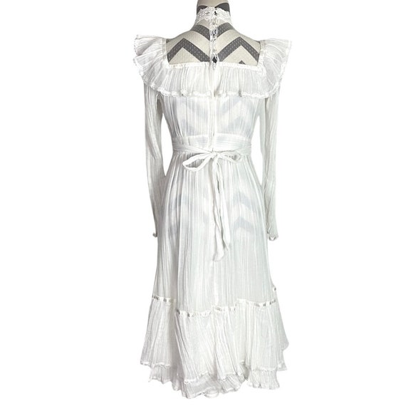Gunne Sax Vintage 70s RARE Cottagecore Lace Ruffled B… - Gem