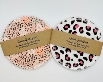 Handmade Washable & Reusable Cotton Fabric Breast Pads