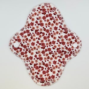 Handmade Washable & Reusable Organic Cotton Fabric Panty Liner image 5