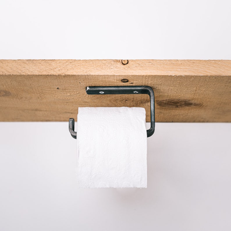 Rustic Bathroom Toilet Paper Holder Rustic Bathroom Decor Etsy