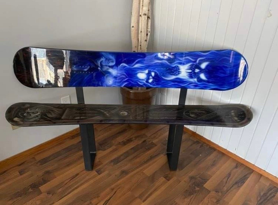 Snowboard bench, Backrest Bracket, Bench Backrest, Angle Bracket, Shelf Bracket, Metal leg, Modern Shelf Bracket, L Bracket, Wood Shelving
