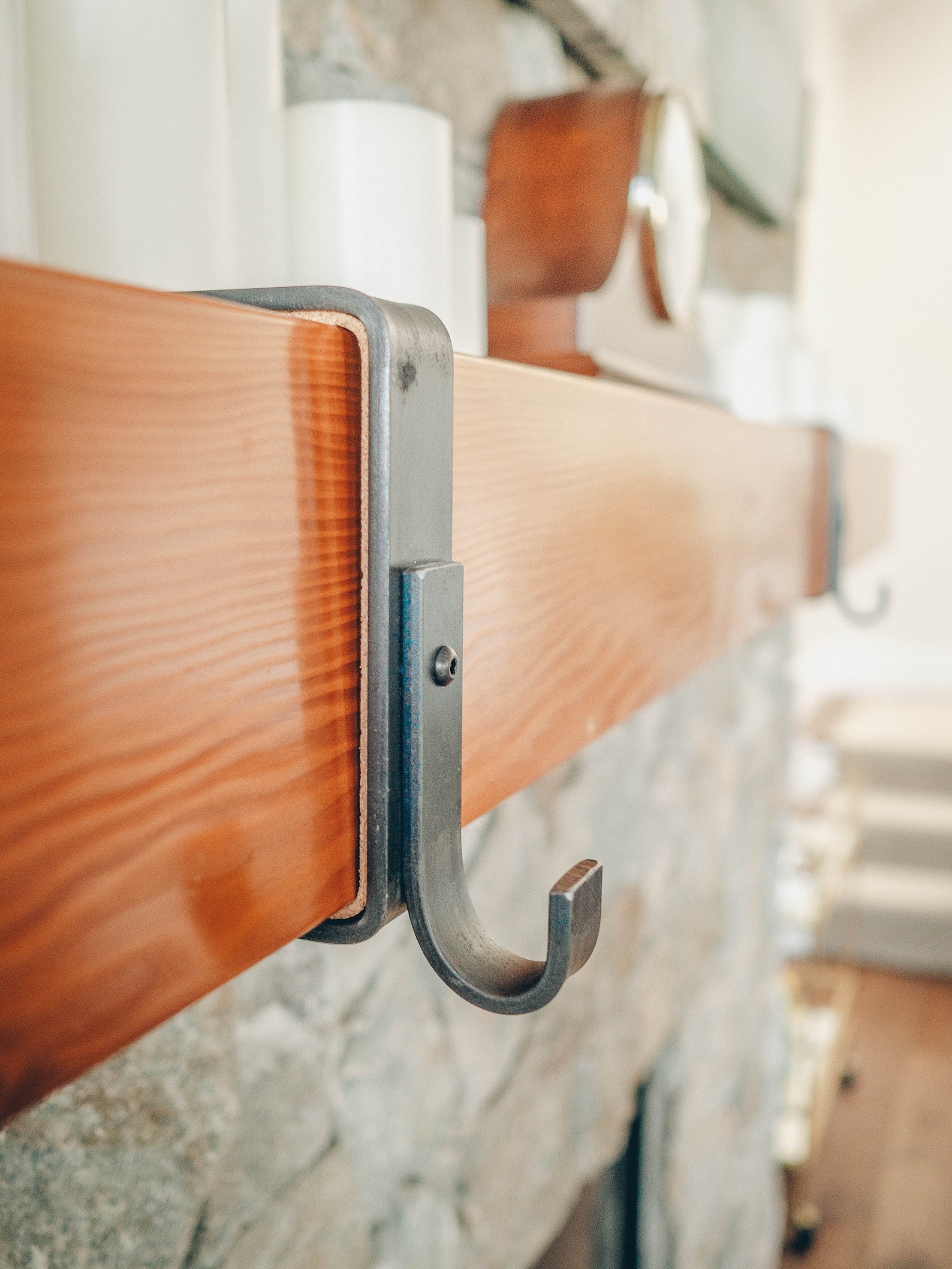 Christmas Stocking Holder Custom Mantel Hook Mantle Stocking Etsy