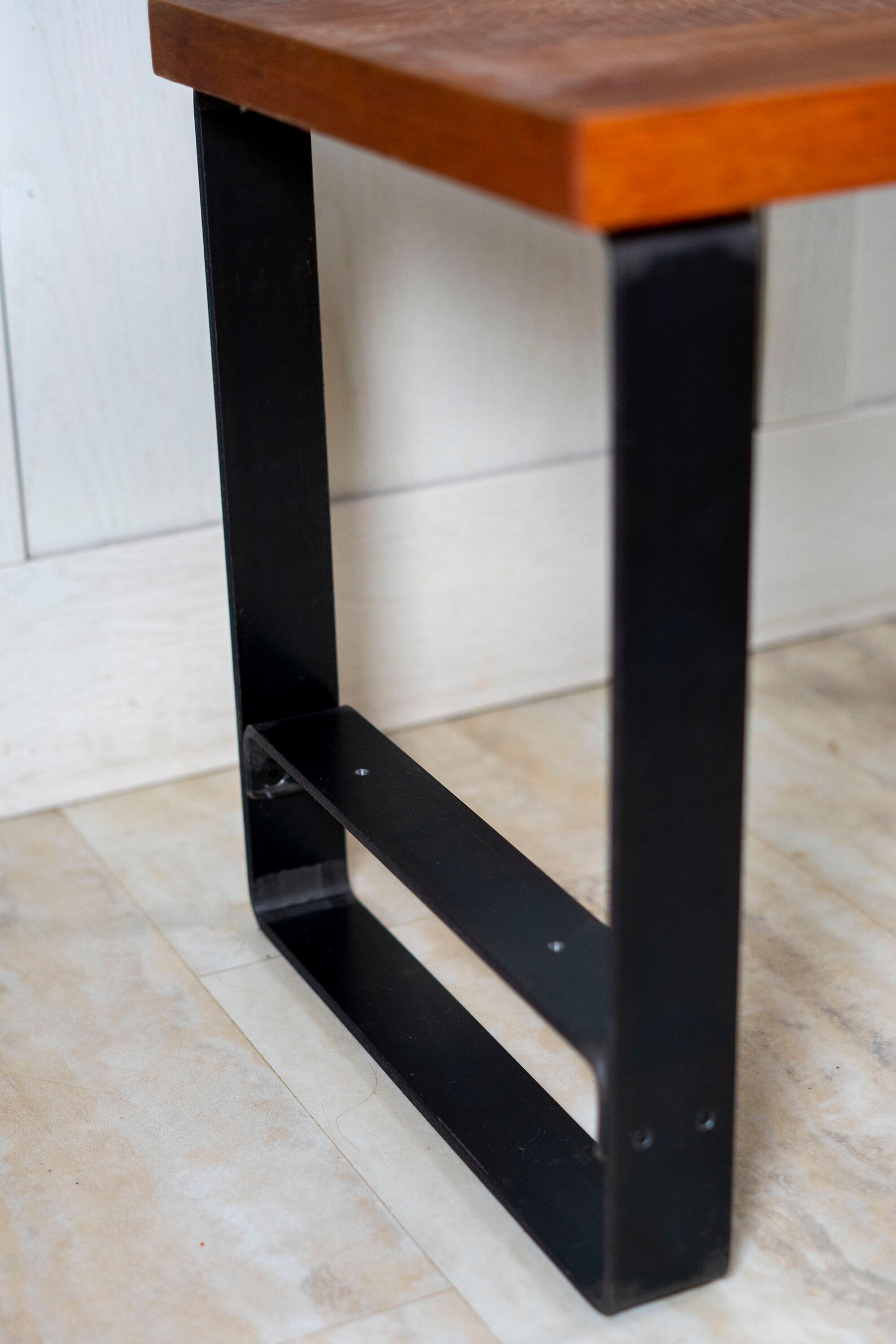 Custom Table Leg With Shelf Support 2 wide Sold | Etsy
