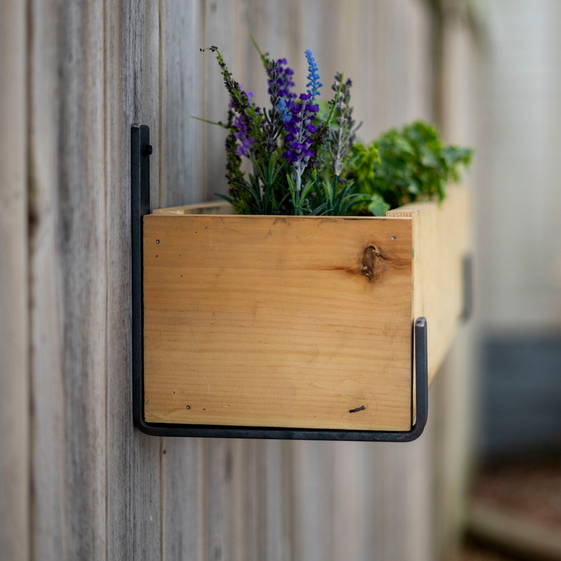Planter Box Hook Custom Deck Railing Planter Brackets Etsy