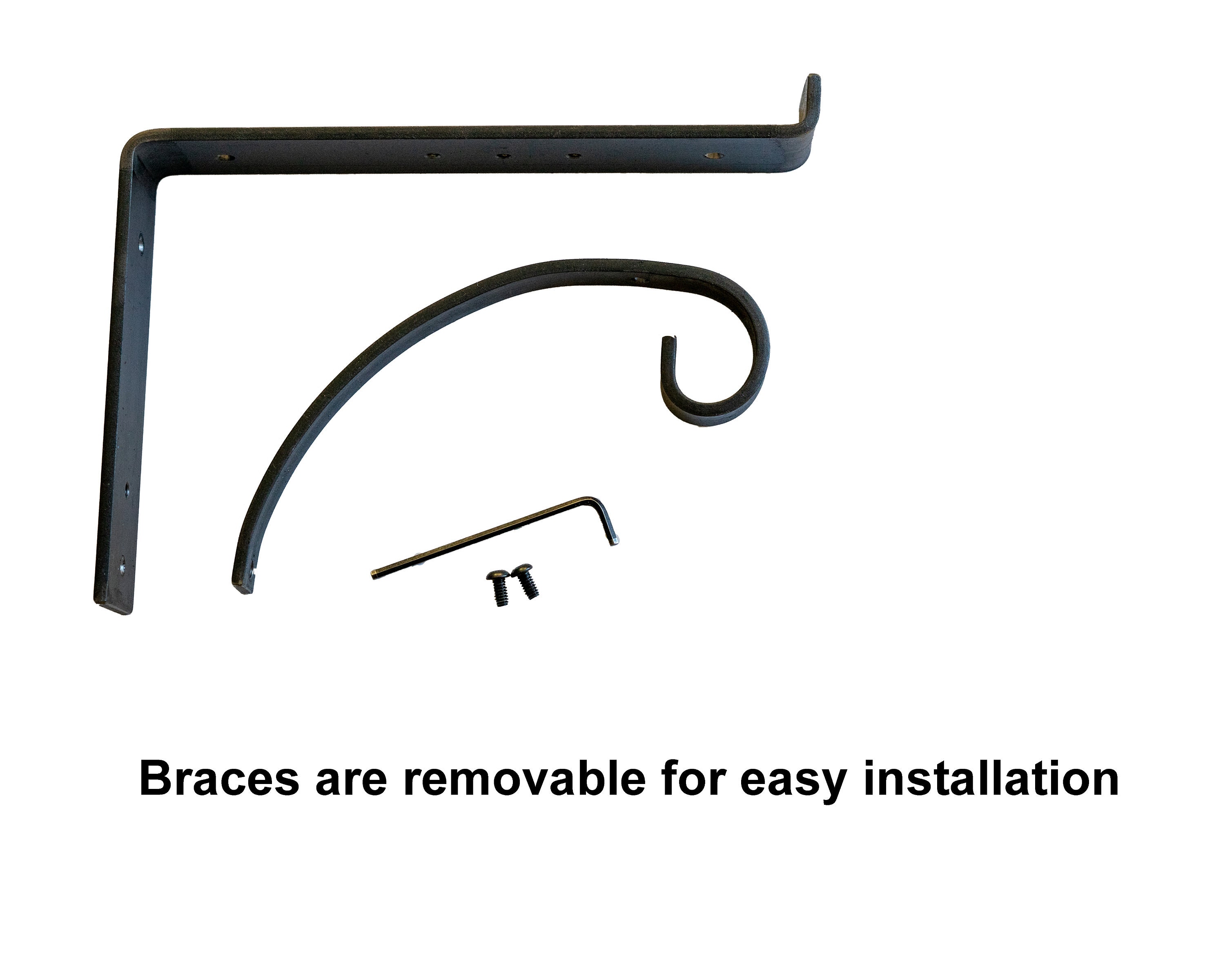 Closet Rod Shelf Bracket Shelf and Rod Bracket Open Heavy Etsy Canada