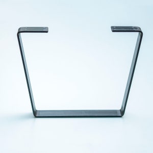 Metalltrapez-Tischbein 2 &quot;breit, rustikaler Stahl, einzeln verkauft, Tischbein, Beistelltisch, DIY Bauernhaus, Kaffeetischbein, Bankbein,