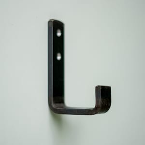 Modern FarmHouse Coat Hook, Iron Metal Coat Hooks, Black Modern Coat Hooks, Simple Industrial Metal Hook, Towel Hook