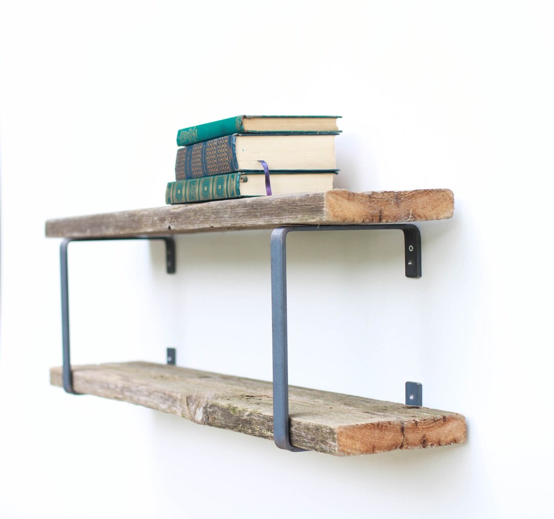 Square Shelf Bracket Heavy Duty Metal Shelf Bracket, DIY Shelf Bracket