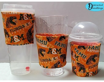 Tapered Cup Cozy for hot or cold drinks