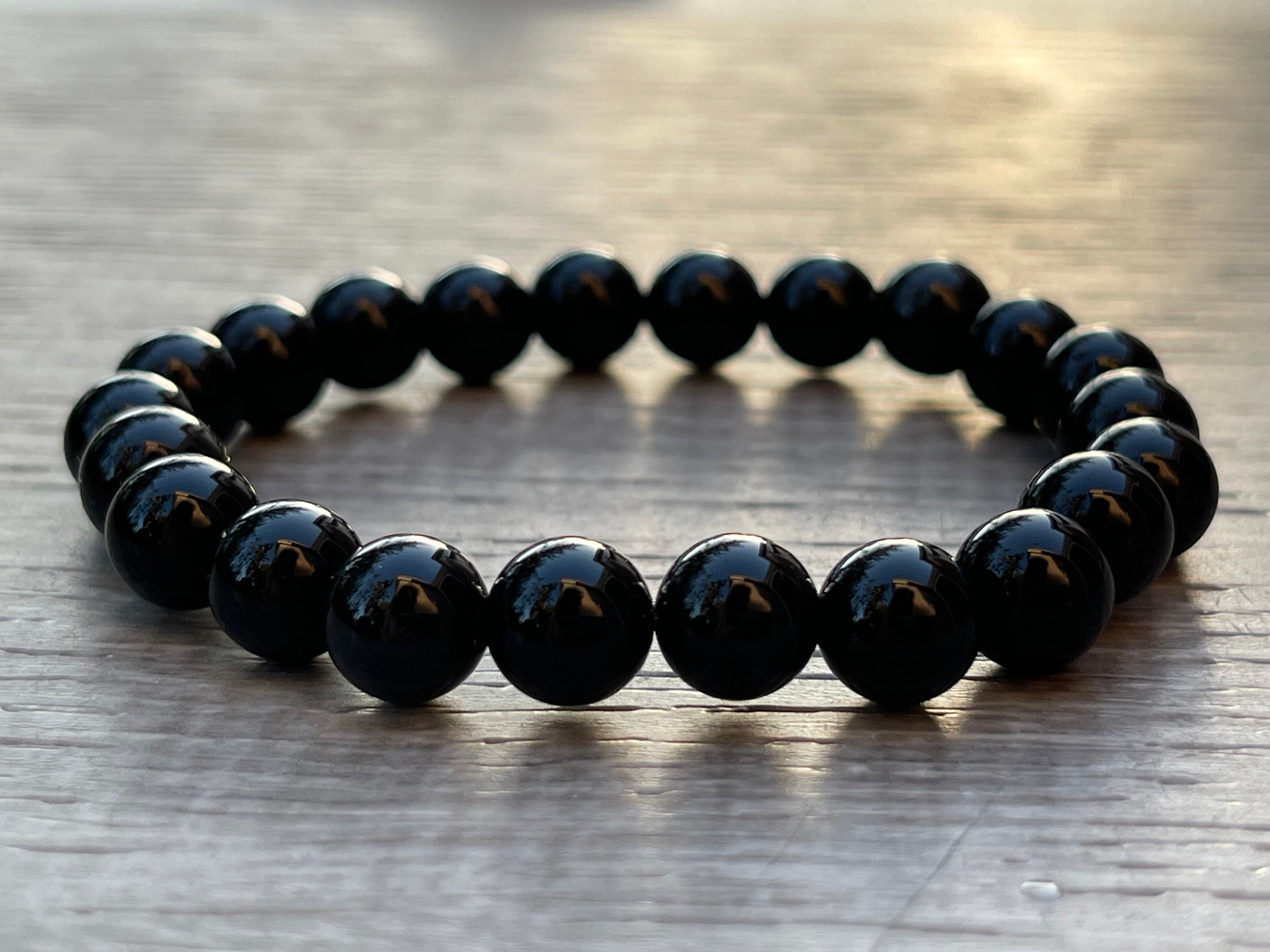 Grade A Rainbow Obsidian Crystal Bead 