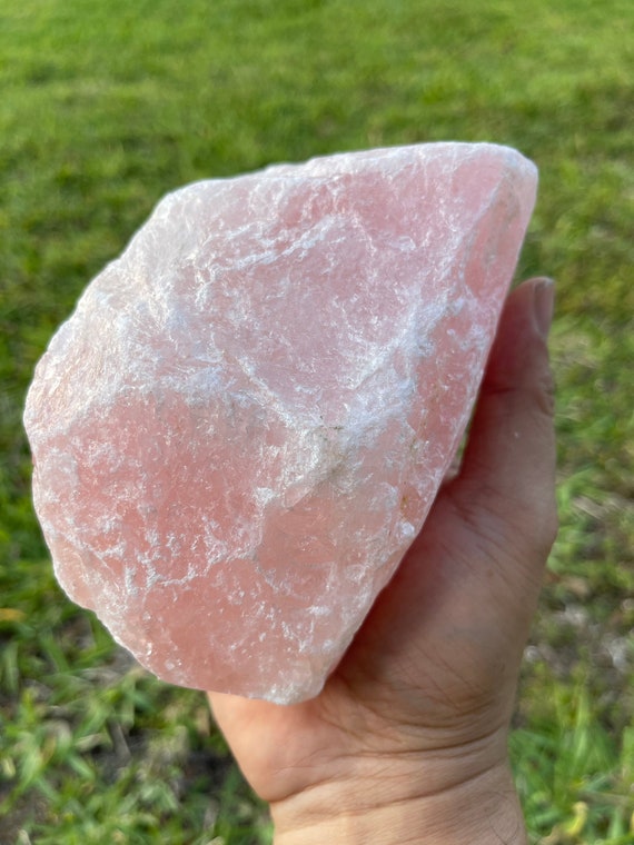 Jumbo Rose Quartz Rough Natural Stones 0.5 5 Lb Range Raw Rose
