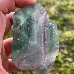 Grade A++ Extra Large Fluorite Raw Natural Stone,  Rough Rainbow Fluorite Gemstone, Raw Fluorite Crystals, Pick a Size