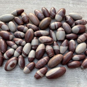 1" shiva lingam stone, small shiva lingam sacred stones from narmada river india, mini shiva stone, wholesale bulk lot