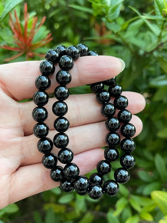 Black Brown Semi Precious Onyx stone Bracelet - Art Jewelry Women  Accessories | World Art Community