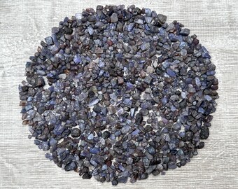 Grade A++ Sapphire Semi Tumbled Gemstone Mini Chips 3 - 12 mm, Sapphire Tumbled Chips, Wholesale Bulk Lot