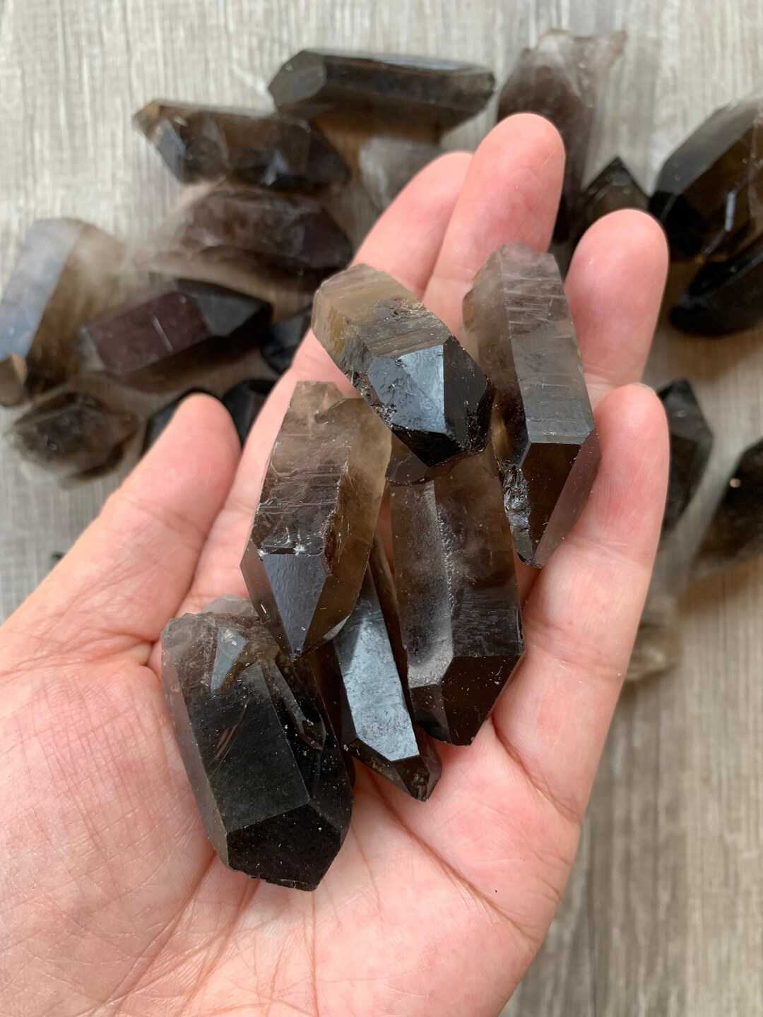 Natural Smoky Quartz Crystal Points, Smoky Quartz Point, Crystal Point