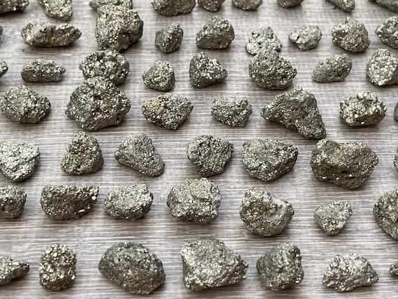 Grade A Small Rough Natural Pyrite Stones 0.5 1 Inch Raw Pyrite