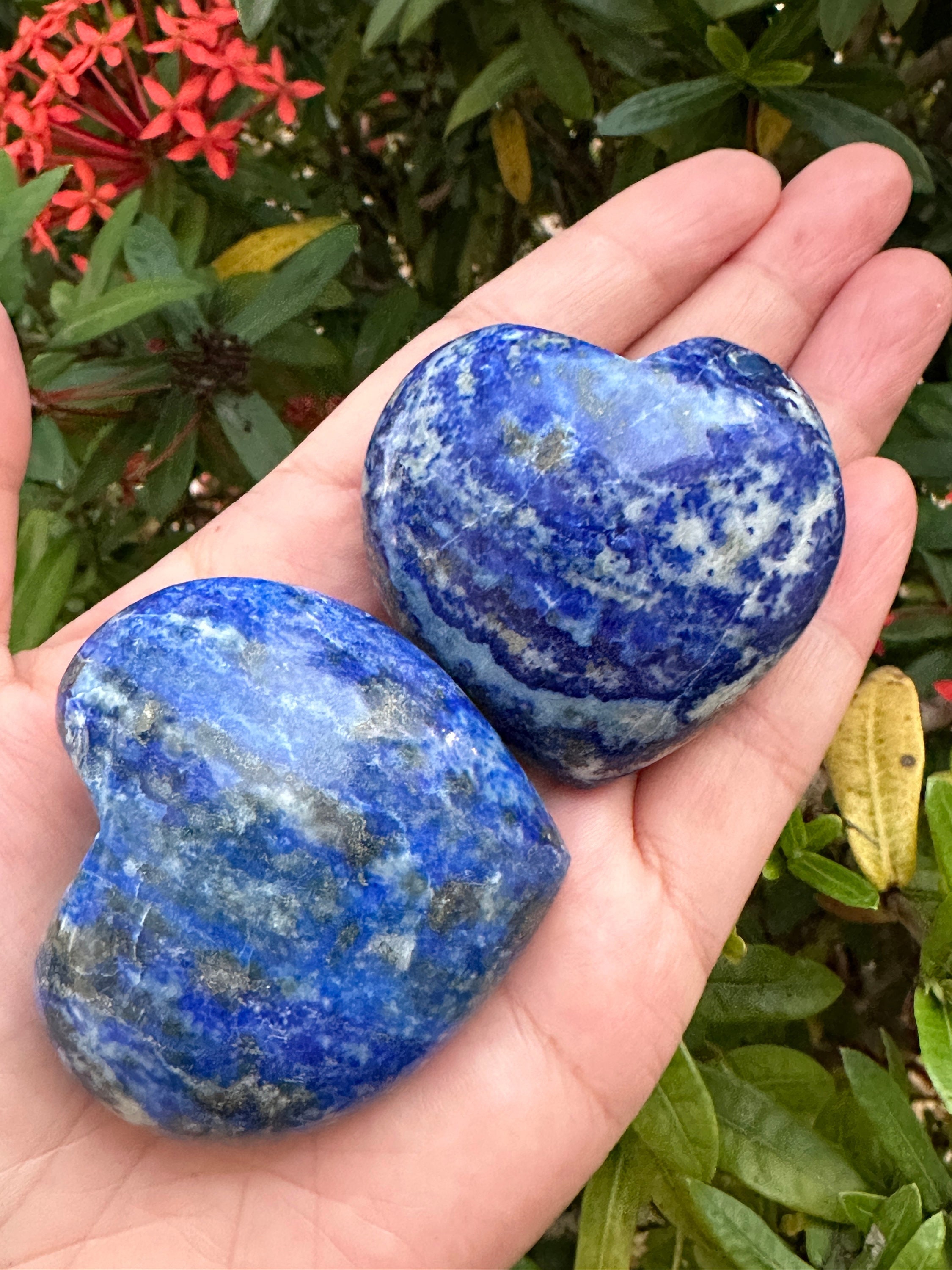 Lapis Lazuli Heart 