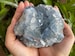 Raw Celestite Cluster, Celestite Geode, Natural Celestite Cluster, Blue Celestite, Celestite Point, Healing Crystals Geode, Pick a Weight 