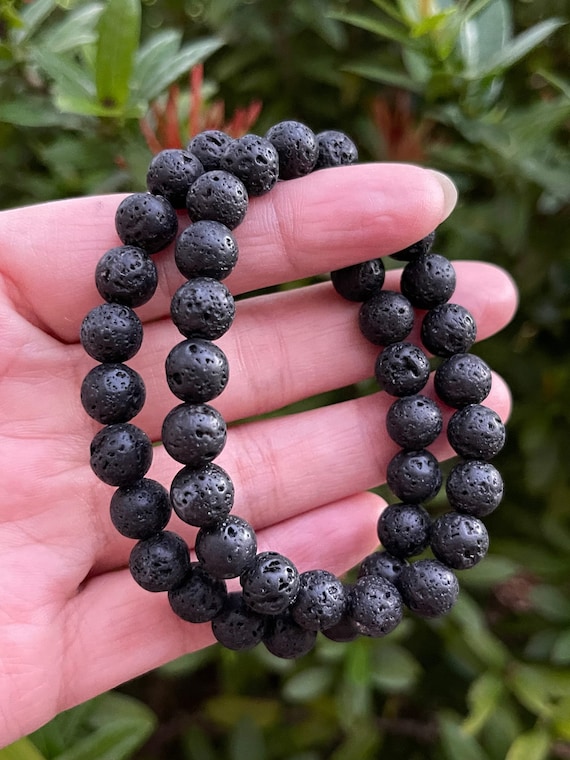 Etsy lava shop rock bracelet