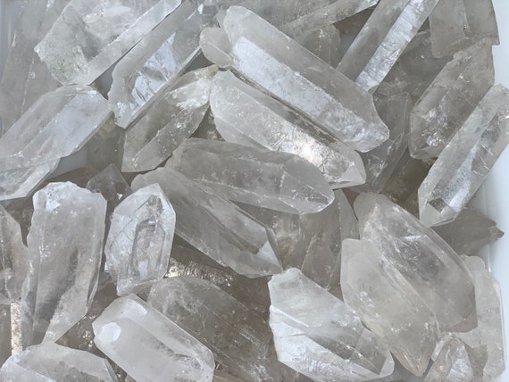 1000g   Mini Lot of Small to Tiny Super Clear Quartz Crystal Rock Chips 
