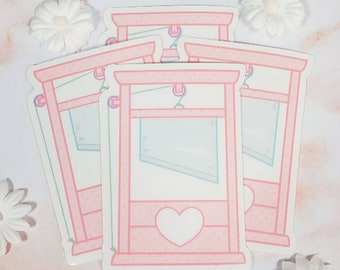 Cute Guillotine Sticker
