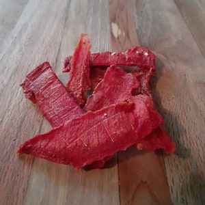 Watermelon Jerky, dehydrated watermelon slices, all natural, healthy snack, kid friendly fruit snacks, dried fruit, vegan snack, trail mix