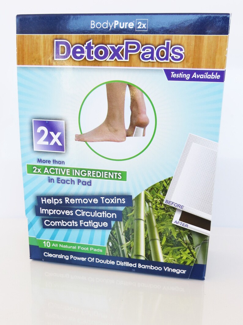 Bodypure2x Detox Foot Pads Etsy Australia