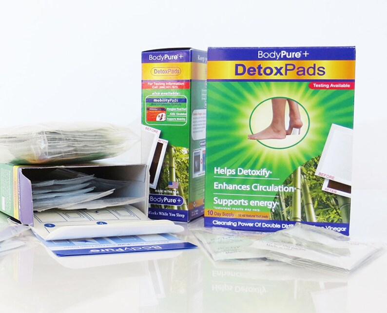 Bodypure Foot Detox Pads 30 Days Free Test Etsy