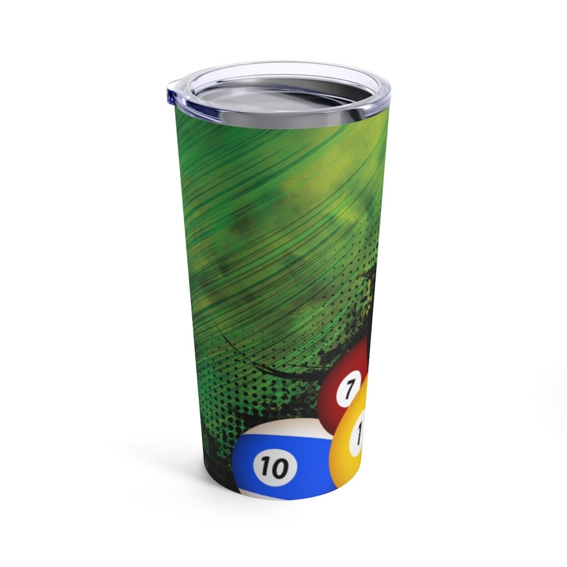 Billiards Gift Billiard Tumbler Pool Lover 8 Ball Grunge Etsy