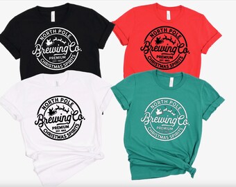 North Pole Brewing Co. Christmas Spirits Graphic Tee
