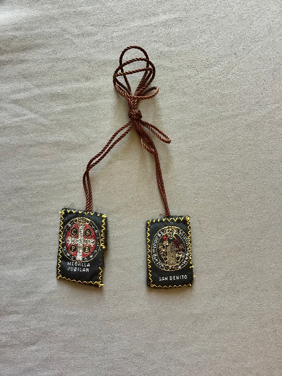 Escapulario De San Benito Limited Edition 12 Escapularios de San Benito HECHO EN MEXICO | Etsy