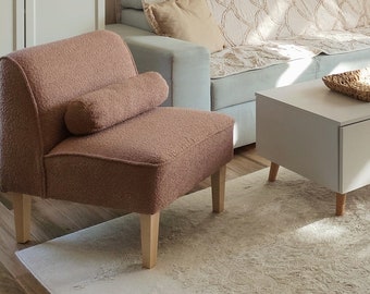 Chair An armchair stylized as a Chaiselongue Modern Small Armchair Bench Custom Made