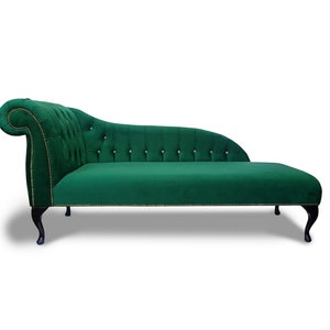 Chesterfield Chaiselongue Sofa Stylish Custom Made Luxury  Sofa