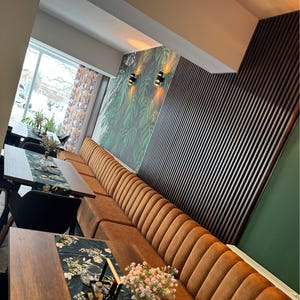 Banquette Custom-made Bench Booth Seating - Cafe, Kitchen, Bar kitchen seating conservatory furniture home bar &quot;Deep draws on the material&quot;