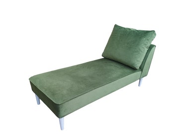Backless Chaiselongue Modern Custom Made  Sofa Recamiere Divan Boucle various colores