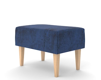 Ottoman Footstool Loft Coffee Table Bench Puff Custom Made / Large selection of materials and dimensions