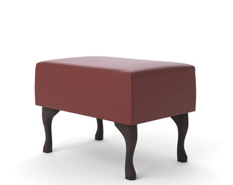 Ottoman Footstool Loft Coffee Table Bench Puff Custom Made / Large selection of materials and dimensions