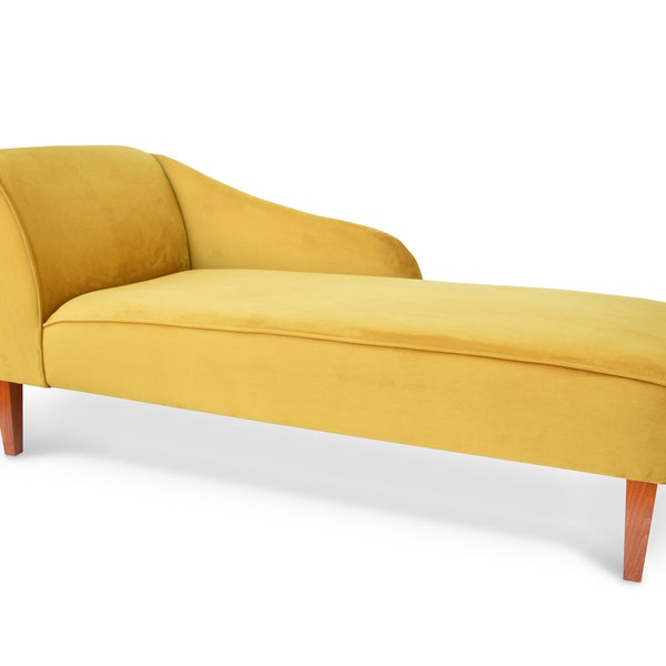 Chaise longue moderne sur mesure canapé Récamiere Divan différentes couleurs