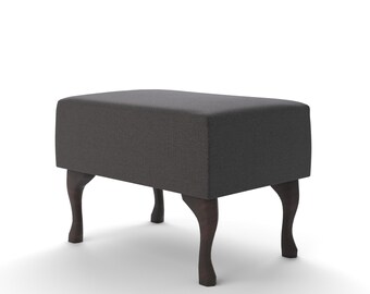 Ottoman Footstool Loft Coffee Table Bench Puff Custom Made / Large selection of materials and dimensions