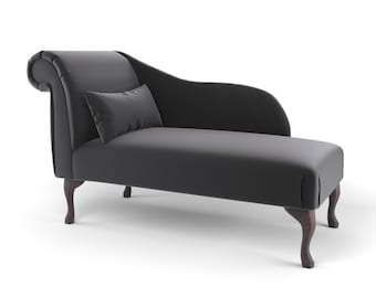Chaise longue Sofa Stylish Moder Custom Made high-weight velvet fabric